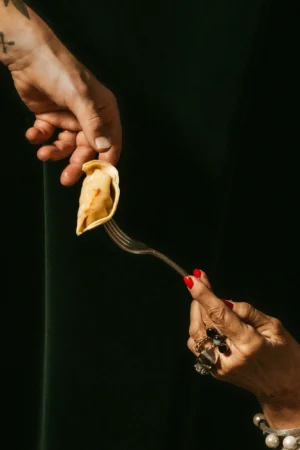 Gyozas de langostino